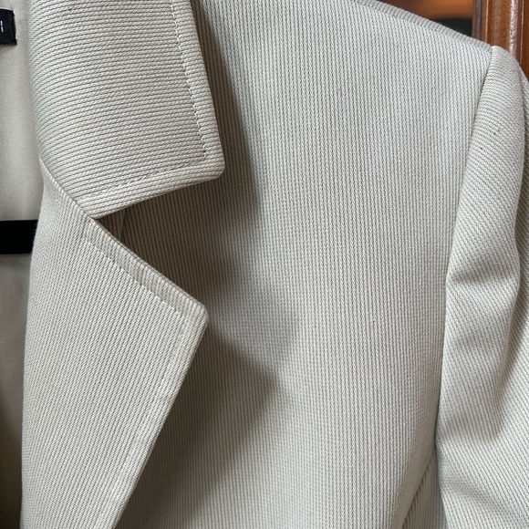ANTONIO MELANI Beige Blazer Jacket Sz10 - Picture 2 of 10